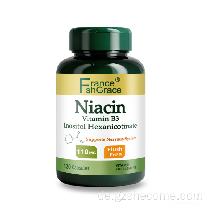 Shecome Niacin-Inositol-Kapseln unterstützen die Nervenzirkulation